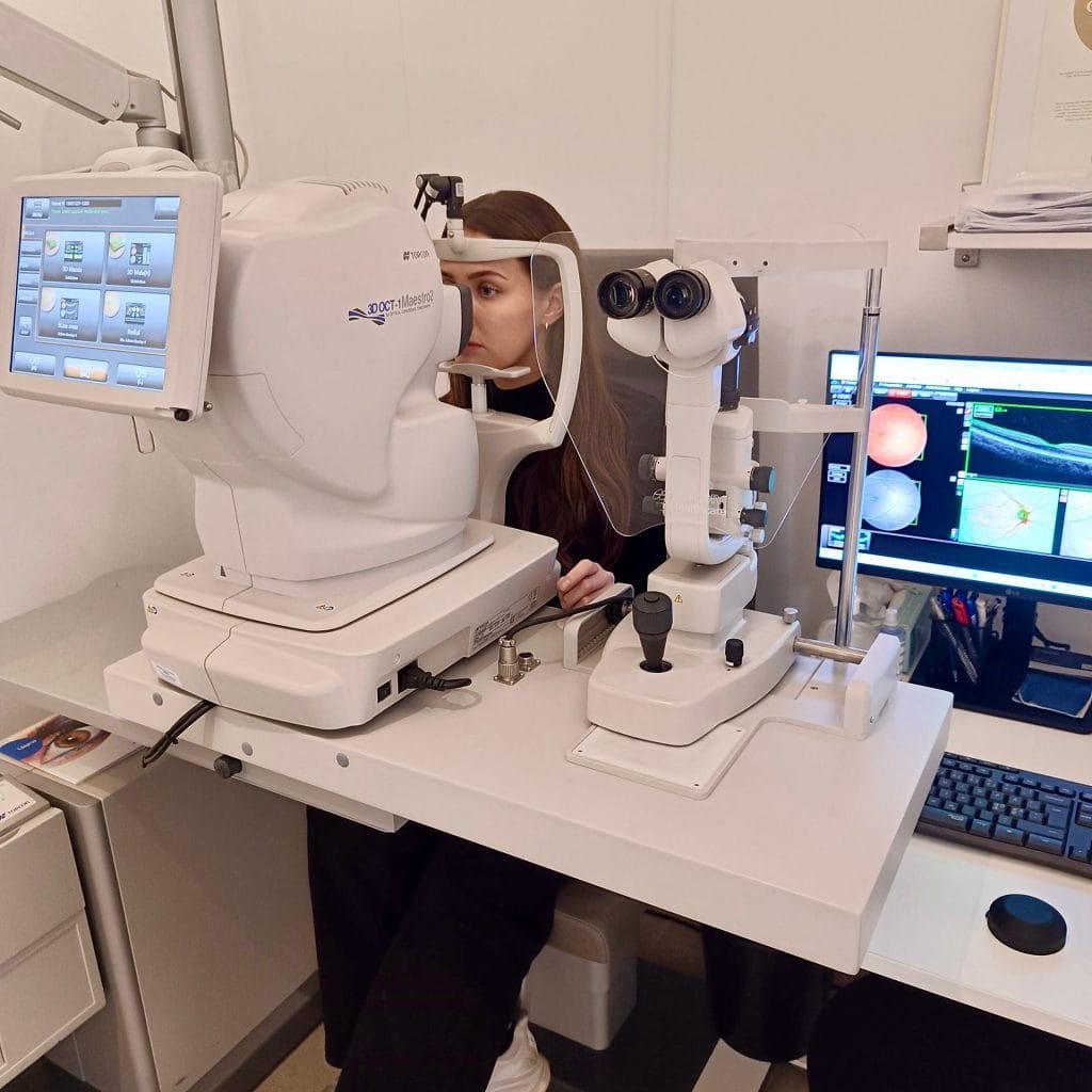 Ögonhälsoundersökning med OCT-scanning